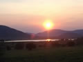 Sunset over Pilanesberg, Pilanesberg National Park, &copy;Julie Holden